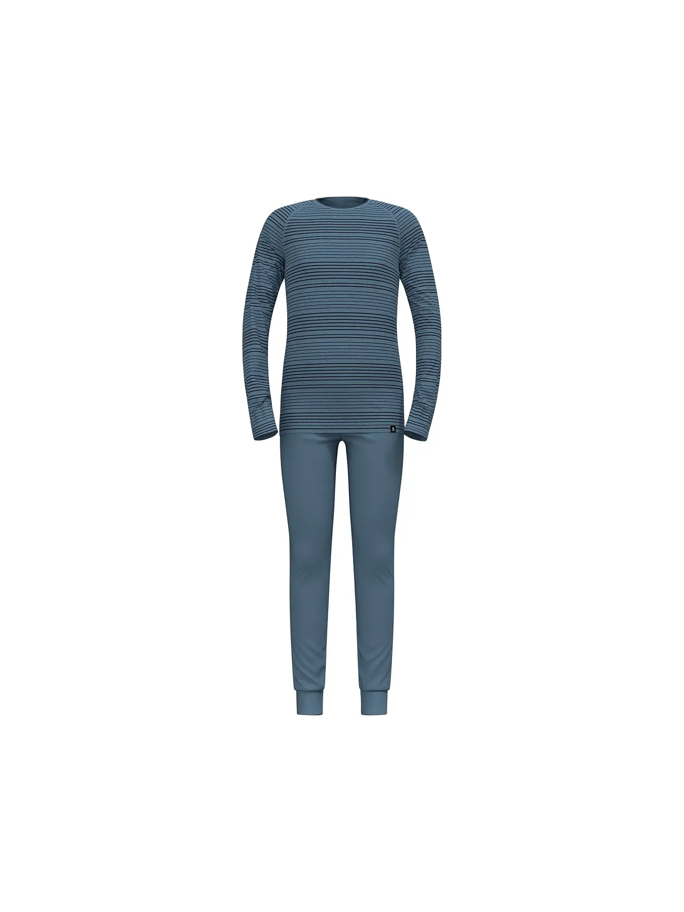 ODLO | Kinder Funktionswäsche  Active Warm ECO | blau